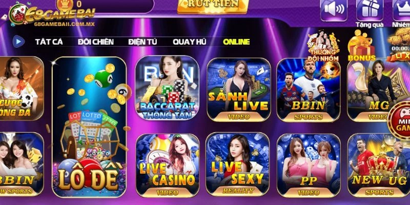 Sứ mệnh và tầm nhìn của 68 Game Bài