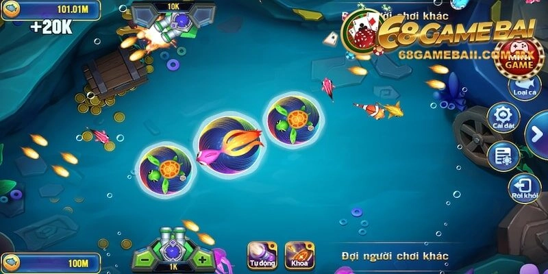 Chiến thuật hạ gục sinh vật biển đến 100%