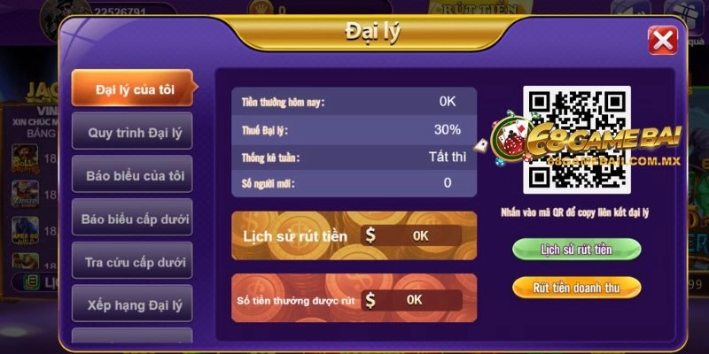 Làm sao để trở thành đại lý 68 game bài?
