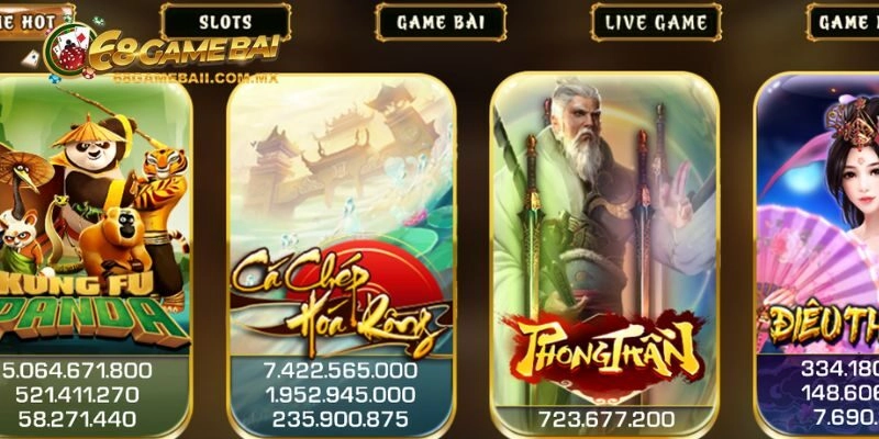 Thông tin giới thiệu khái quát nhất về Game Slot 68 Game Bài