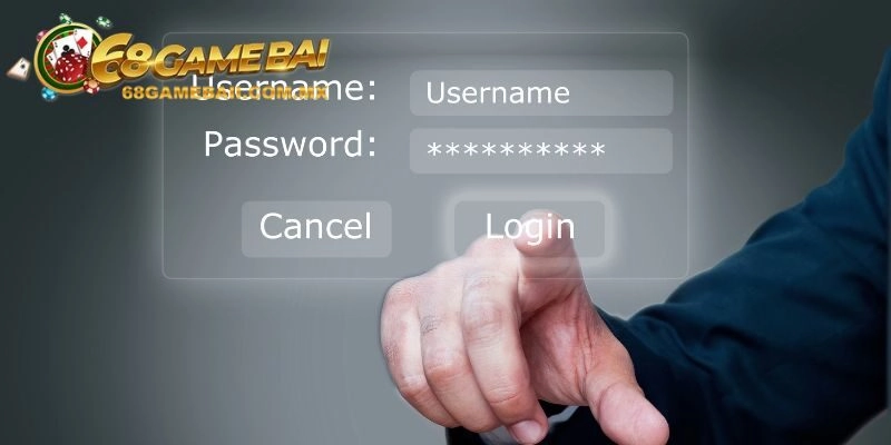 3 bước trong hướng dẫn đăng nhập 68 game bài
