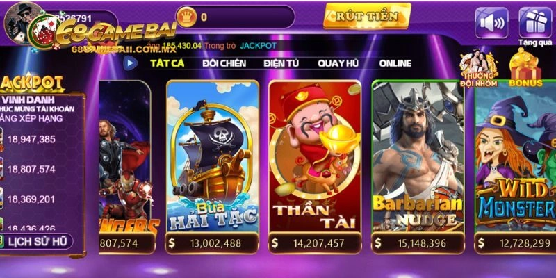 Truy cập link vào 68 game bài để giải trí online lôi cuốn