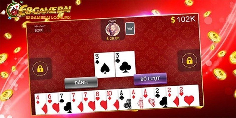 Mẹo đánh Tiến Lên Miền Nam trên 68 Game Bài luôn thắng