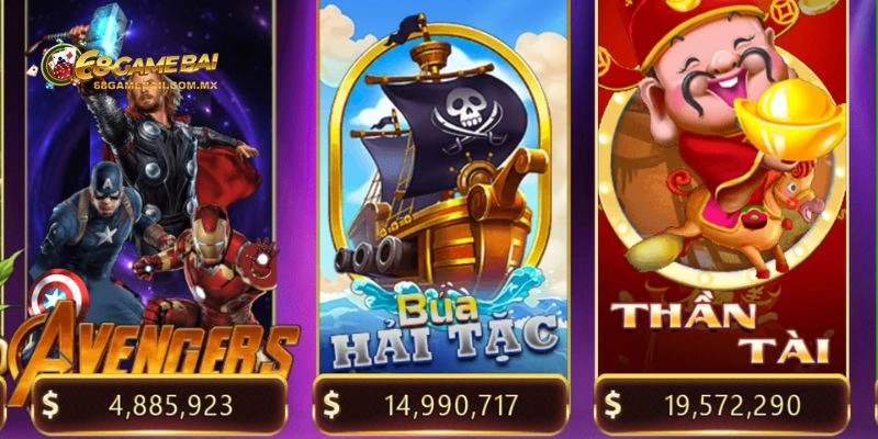 Một số slot game có jackpot cực khủng 