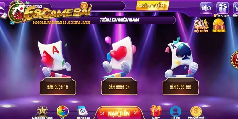 Tổng hợp tổ bài đặc biệt trong Tiến Lên Miền Nam 68 Game Bài