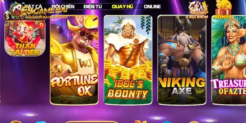 Top game slot cực hot tại 68 game bài khá dễ chơi 